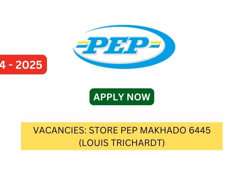 PEP STORE: X14 Vacancies