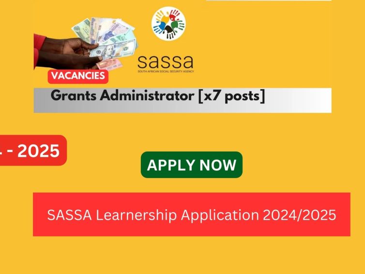 SASSA Learnership Application 2024/2025