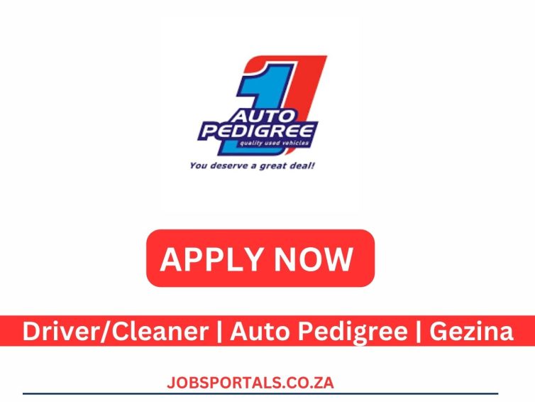 Driver/Cleaner | Auto Pedigree