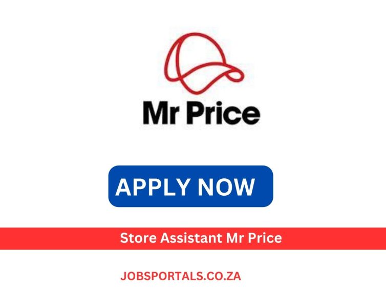 Store Assistant Mr Price